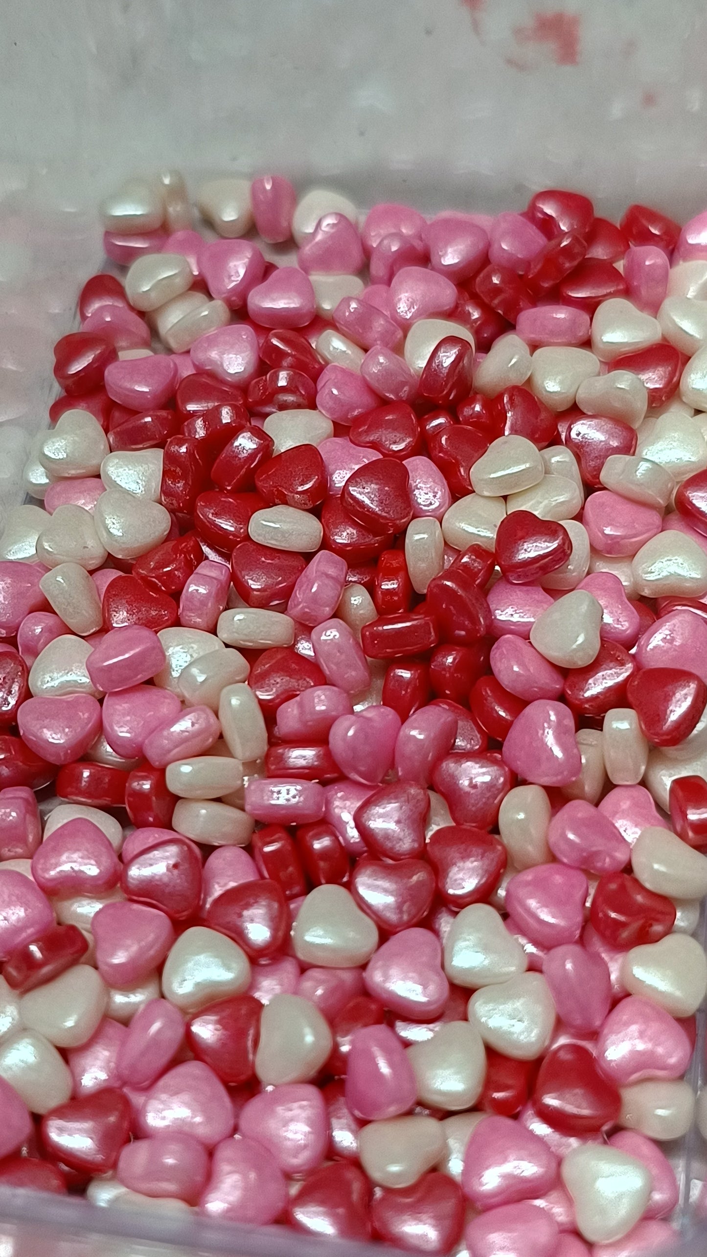 Pearls Hearts Sprinkle Mix ( Small )