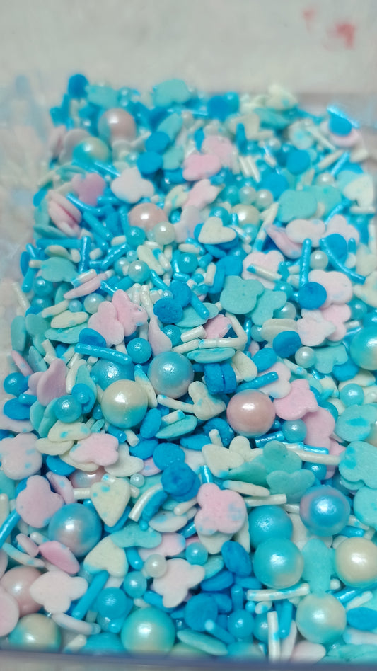 Pink & Blue Sprinkle Mix