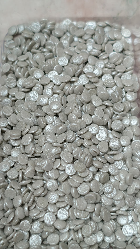 Silver Disc Sprinkle Mix