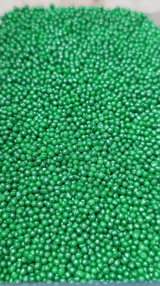 Green Mini Pearls Sprinkles