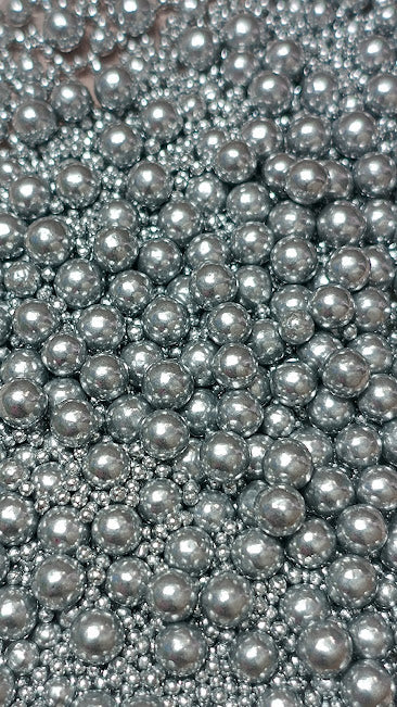 Silver Pearls Sprinkle Mix