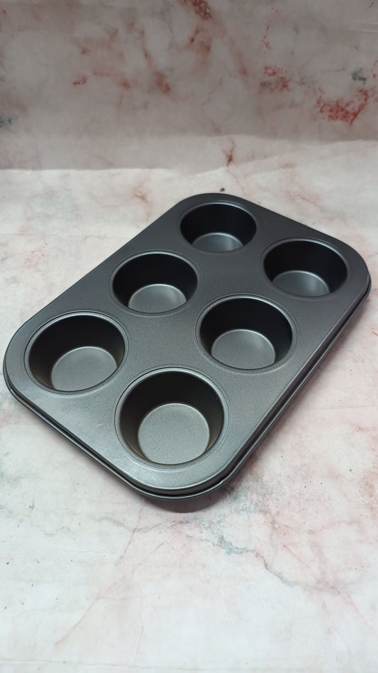 Cupcake Mold 6 cavity