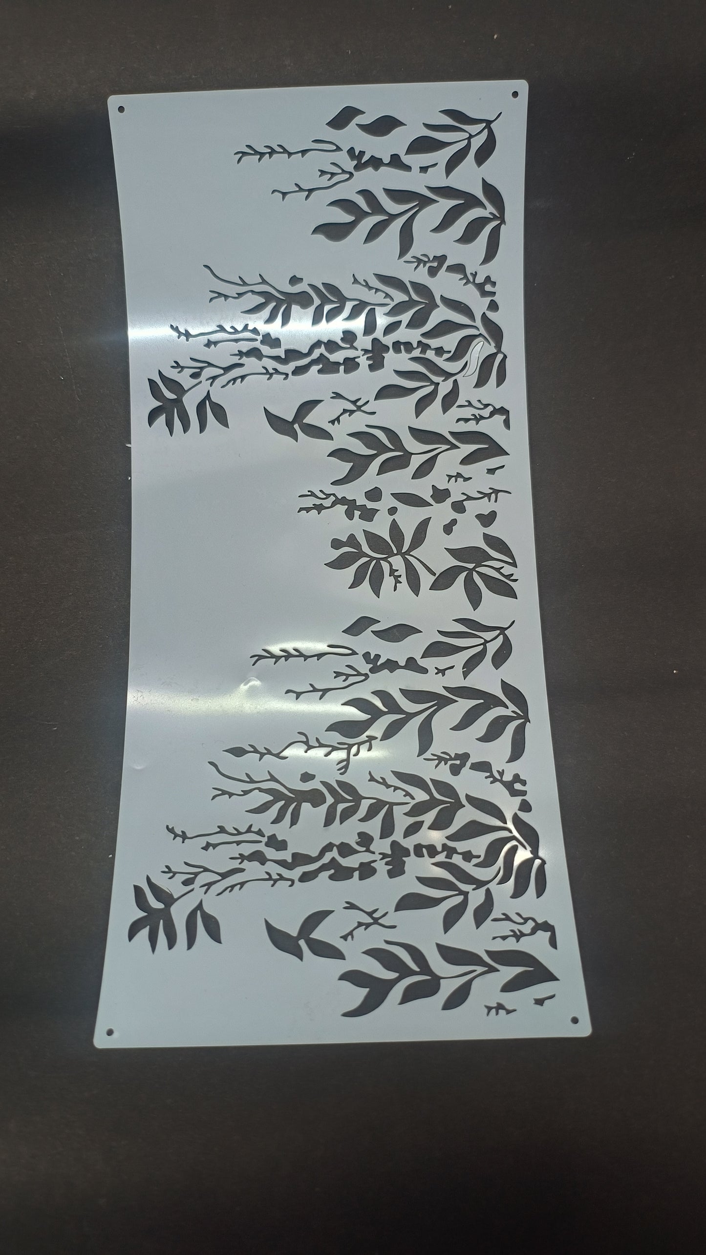 Stencil 9 Floral Design