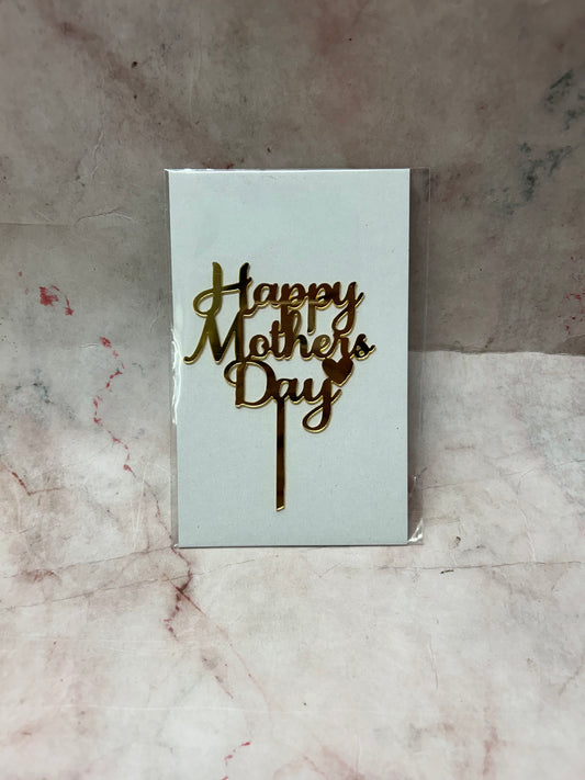 Happy Mothers Day Topper (Pack of 5pcs)