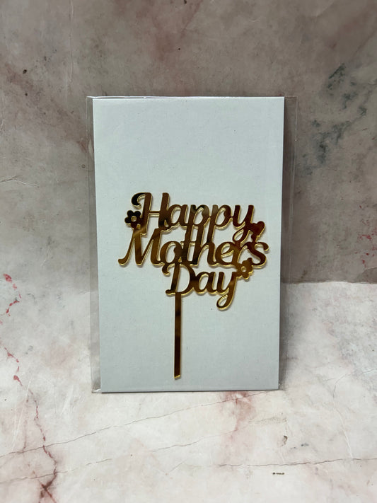 Happy Mothers Day Topper 2 (Pack of 5pcs)