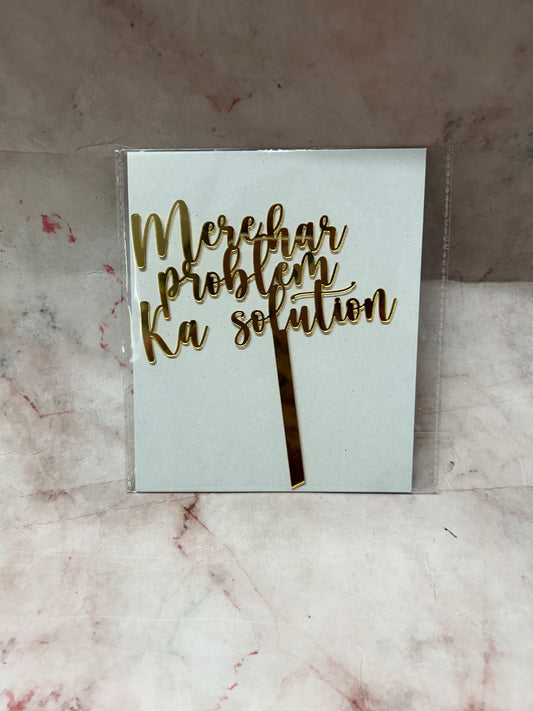 Happy Mothers Day Mere Har Problem ka Solution Topper 3 (Pack of 5pcs)