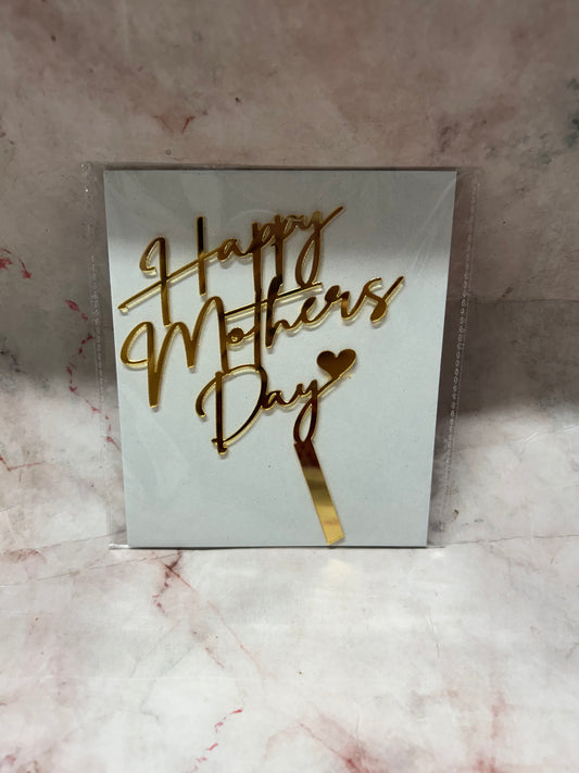 Happy Mothers Day Topper 5 (Pack of 5pcs)