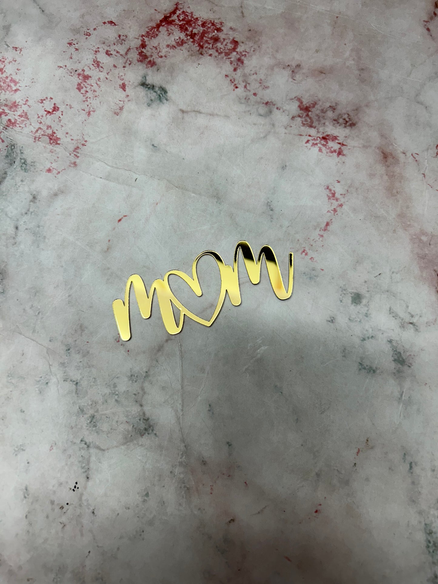 Happy Mothers Day Mom Cutout Topper 3 (Pack of 5pcs)