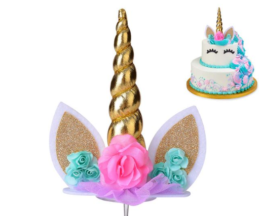 Unicorn Head Topper.