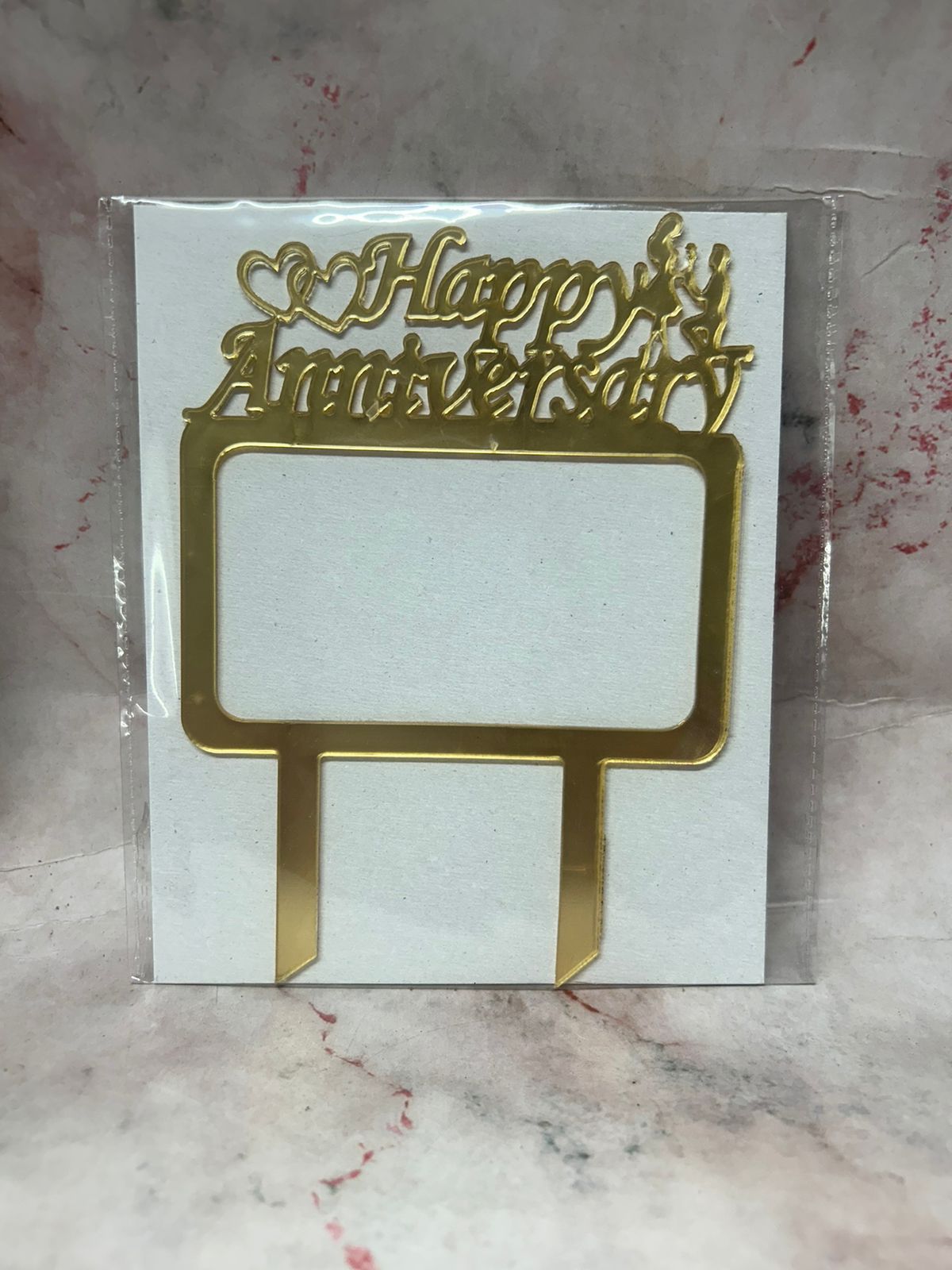 Happy Anniversary Frame Topper 2