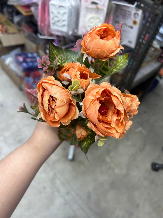 Orange Peony Bunch