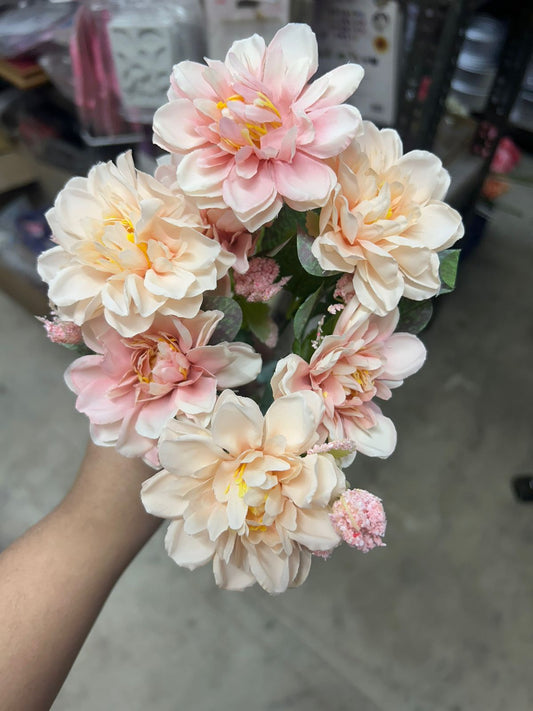 White and Pink Bunch