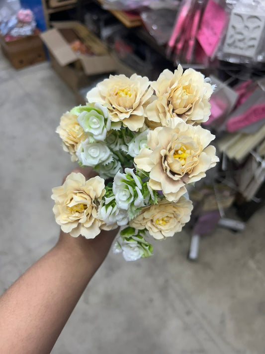 Ombre Yellow Rose Bunch