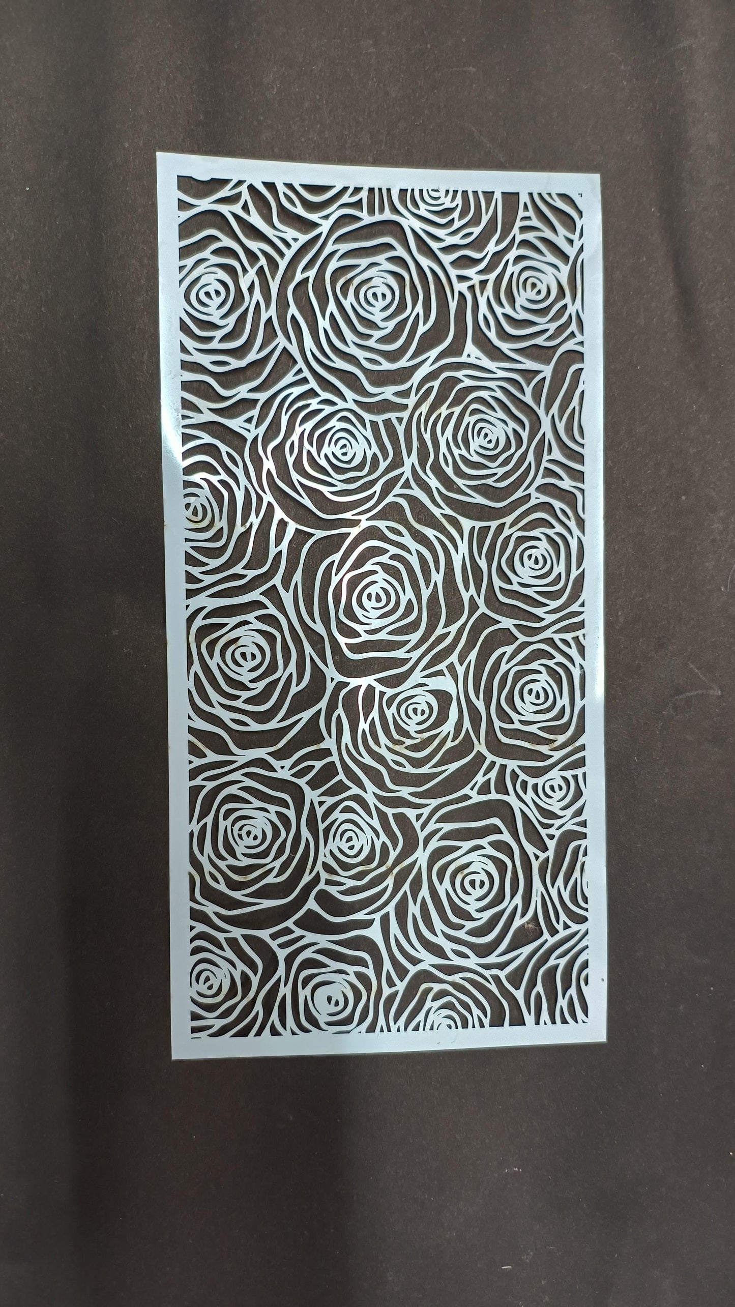 Rose Stencil 3