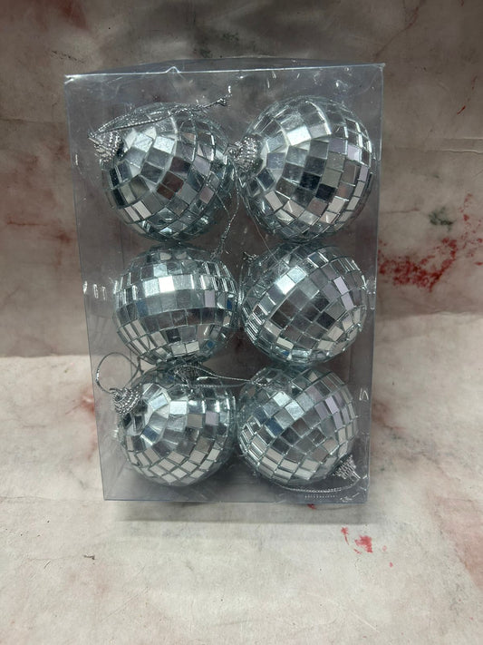 Disco Balls Faux Cake Decor (6pcs pack) Jumbo