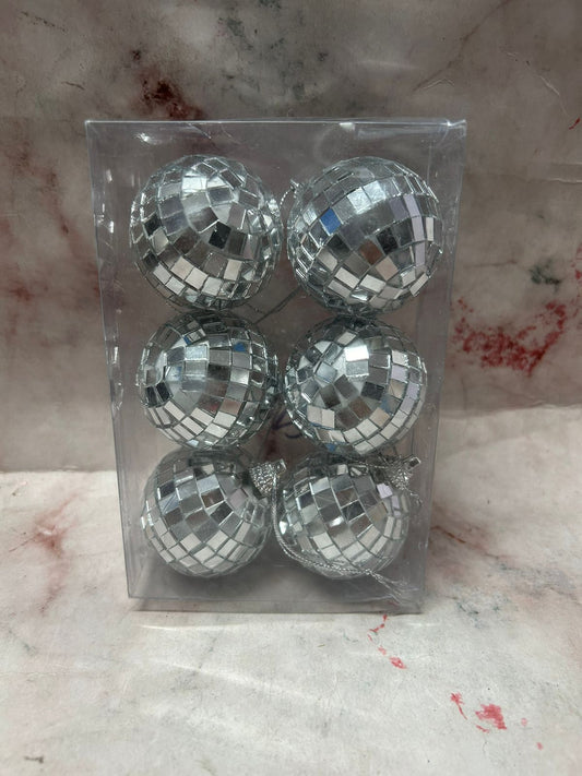 Disco Balls Faux Cake Decor (6pcs pack) Large