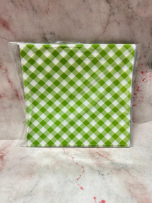 Bento Cake Paper Pack of 100pcs Green