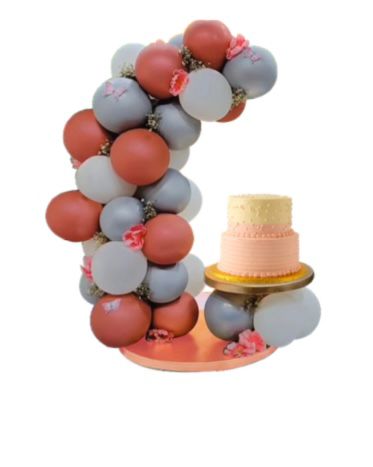 Balloon Cake Stand Structure