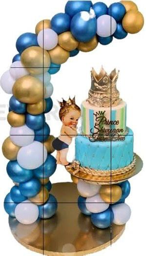 Balloon Cake Stand Structure