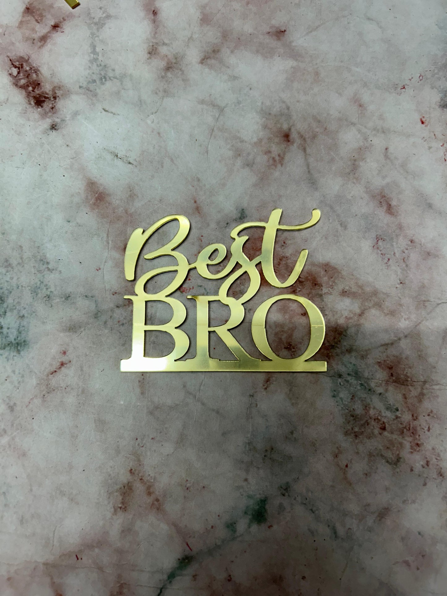Happy Rakhi Cutout Best BRO Topper  (Pack of 10pcs)