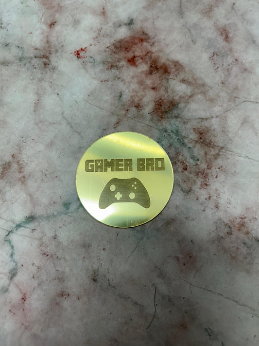 Happy Rakhi Coin Gamer Bro (Pack of 5pcs)