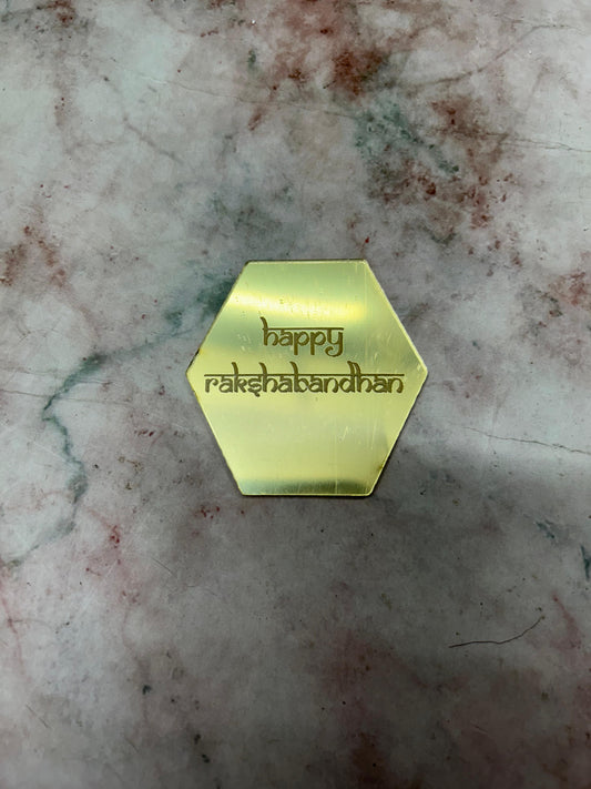 Happy RakshaBandhan Coin 5 (Pack of 5pcs)