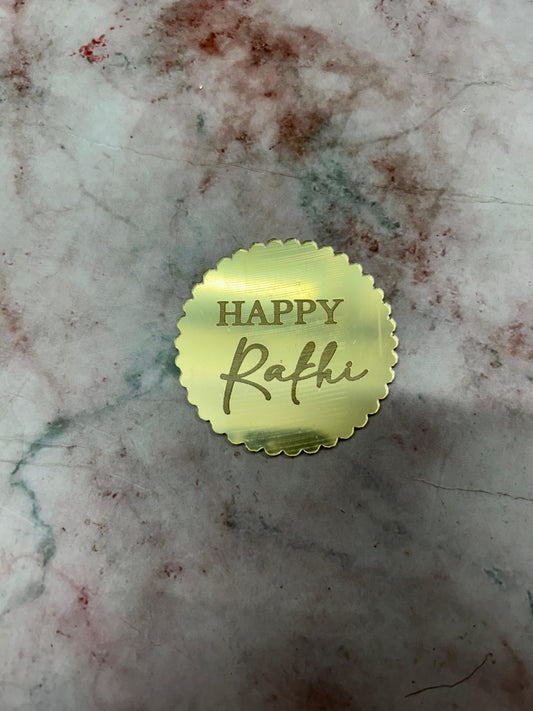 Happy Rakhi Coin 5 (Pack of 5pcs)