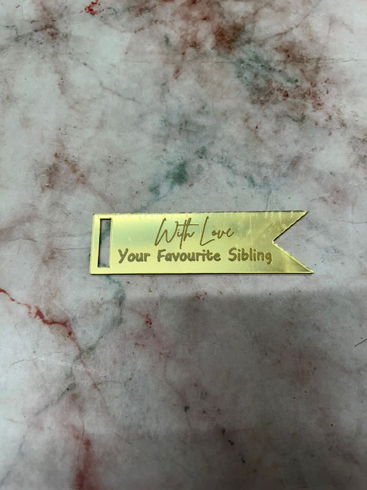 With Love Your Favourite Sibling (Pack of 5pcs)