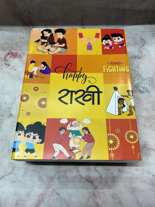 Happy Rakhi Hamper Box 2 ( Pack Of 10pc )