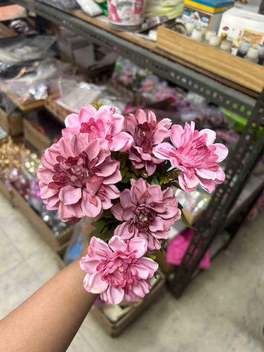 Rustic Pink Flower Bunch