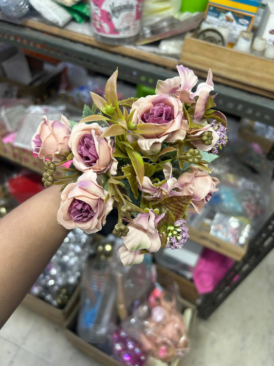 Peach and Lavender Bunch