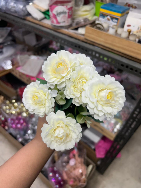 White Open Flower Bunch