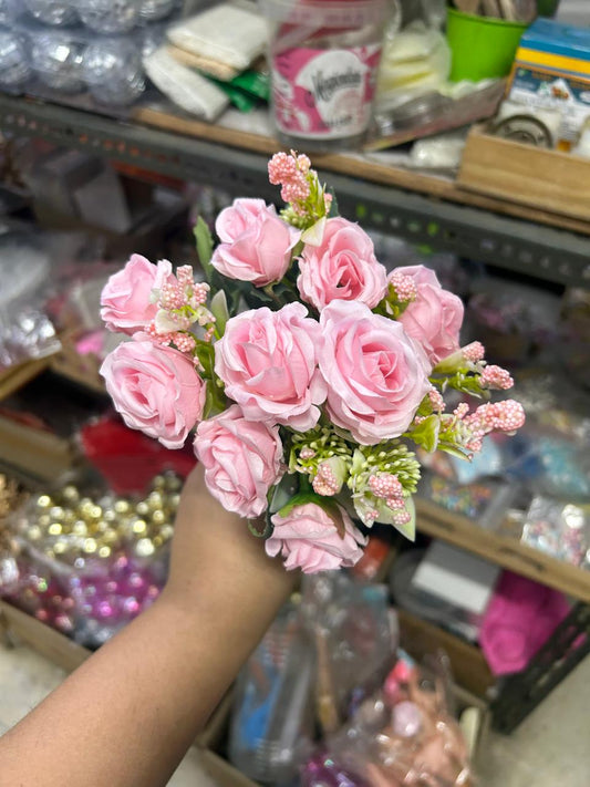 Baby Pink Roses Bunch