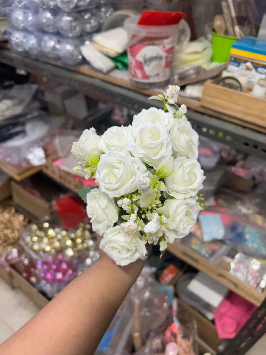 White Roses Bunch