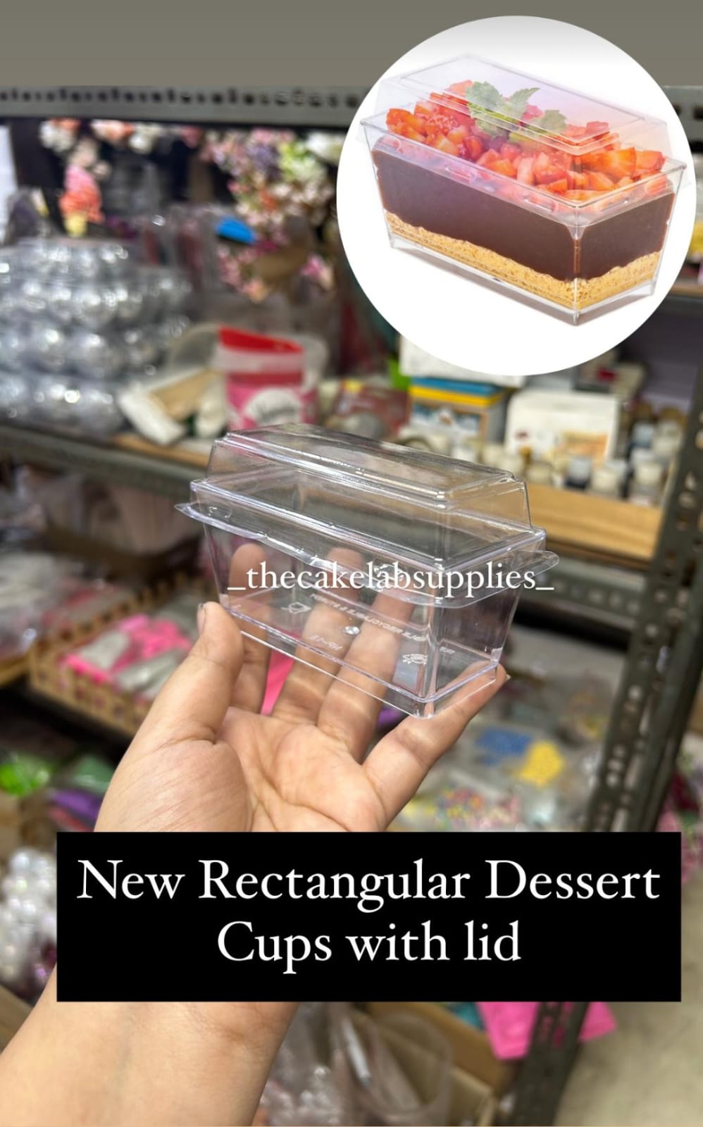 Small Rectangle Tub (Pack of 10pcs)