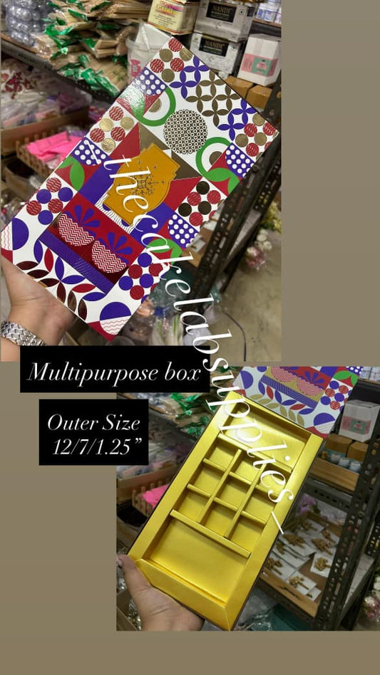 9 Cavity Chocolate and Hamper Box( Pack Of 10pc )