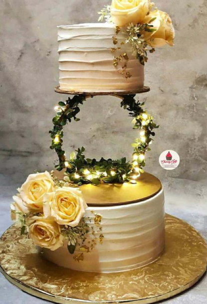 Round Spacer Cake Stand Metal (High Quality)