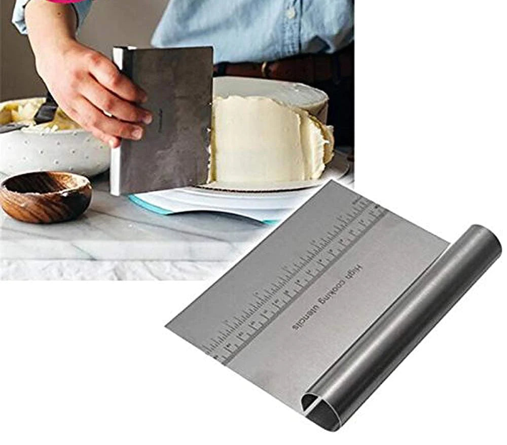 8in Scraper 8.5 Inch Metal Scraper – The Cakelab Supplies